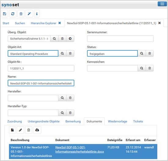 Details zur Informationssicherheitsleitlinie